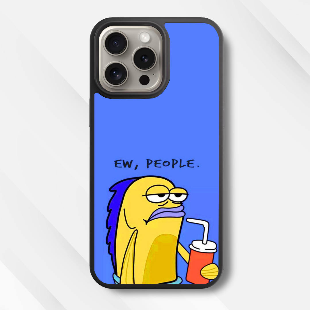 Ew, People Anti-Social Glass Case