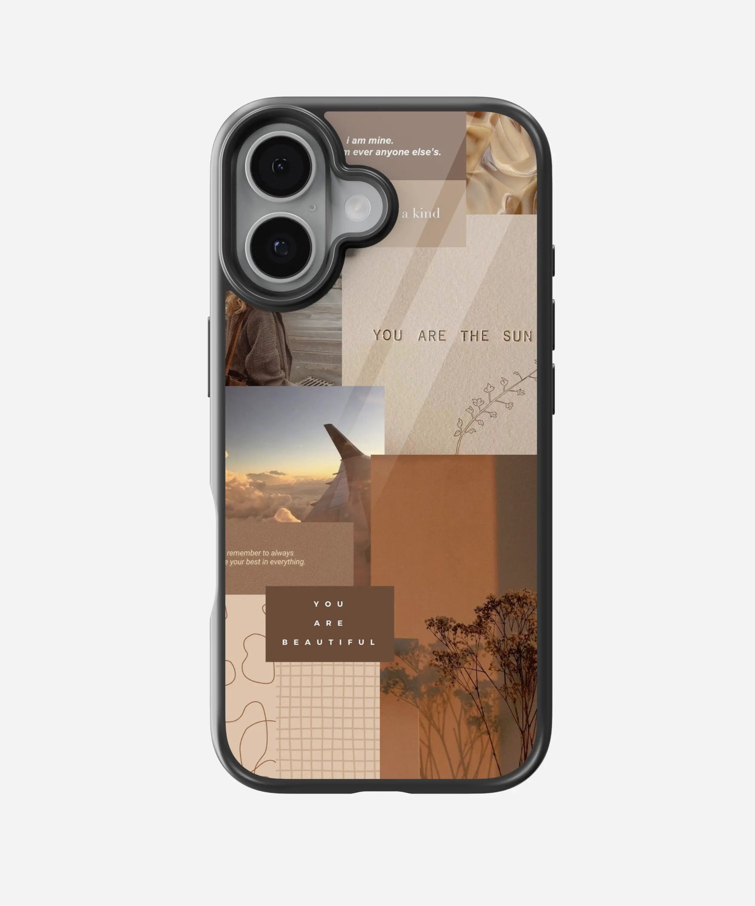 You Are The Sun Aesthetic Glass Phone Case