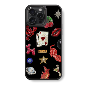 Charms in the Dark Glass Case