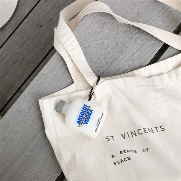 VODKA SILICONE AIRPODS CASE COVER FOR 1/2, 3 AND AIRPODS PRO