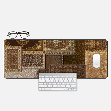 Persian Desert Sands Desk Mat and Gaming Mouse Pad