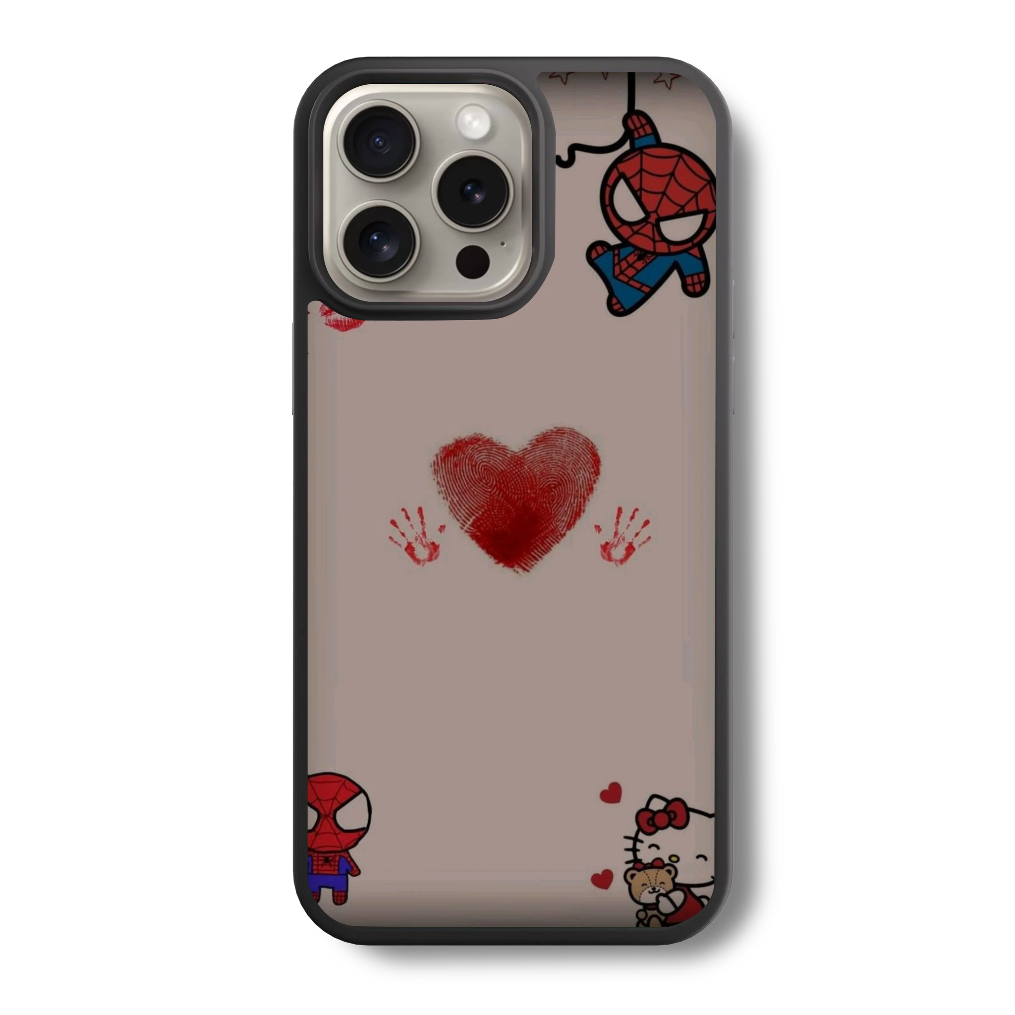 Spidey & Kitty Glass Case