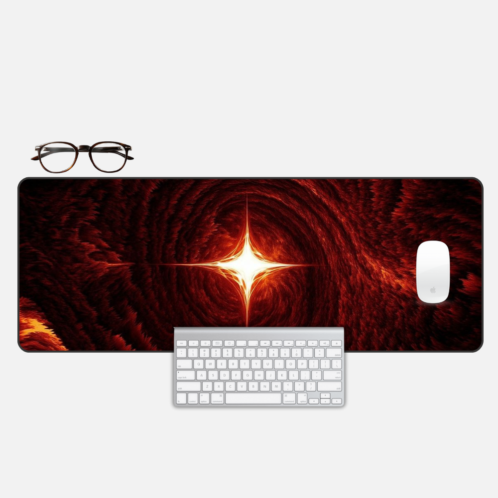 Blood Diamond Desk Mat and Gaming Mouse Pad