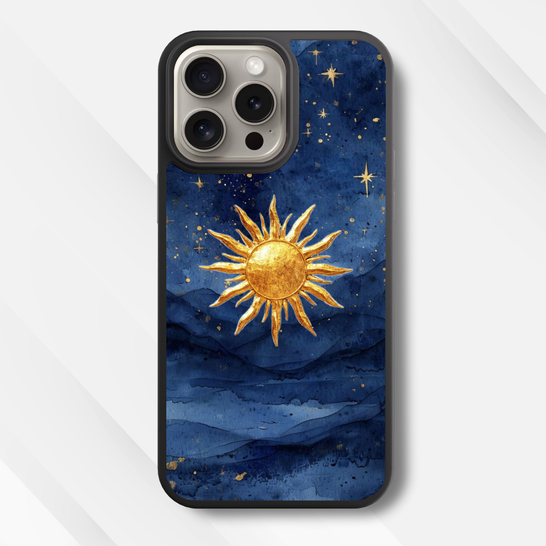 Golden Solstice Glass Case