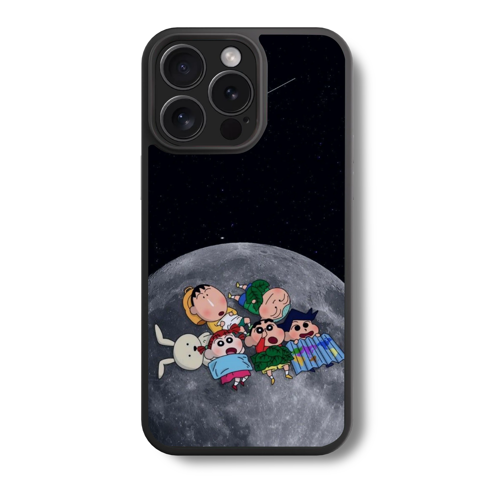 Shinchan's Space Trip Glass Case