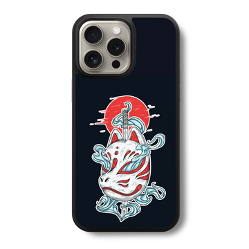 Tsukasa Mask Glass Phone Case