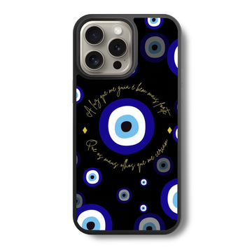 Evil Eye Fated Fortune Glass Case