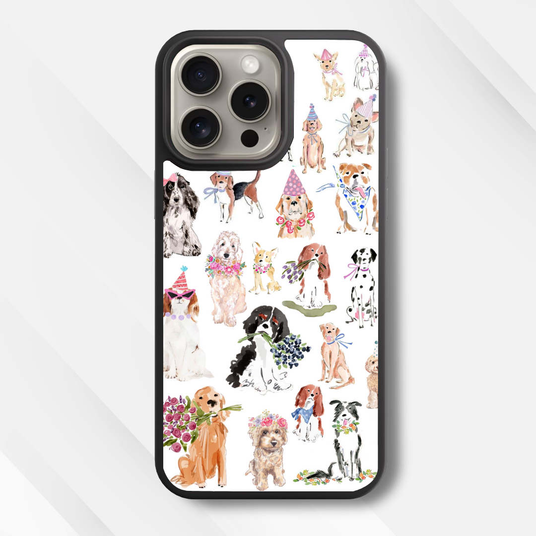 Azure Fantasy Sticker Glass Case