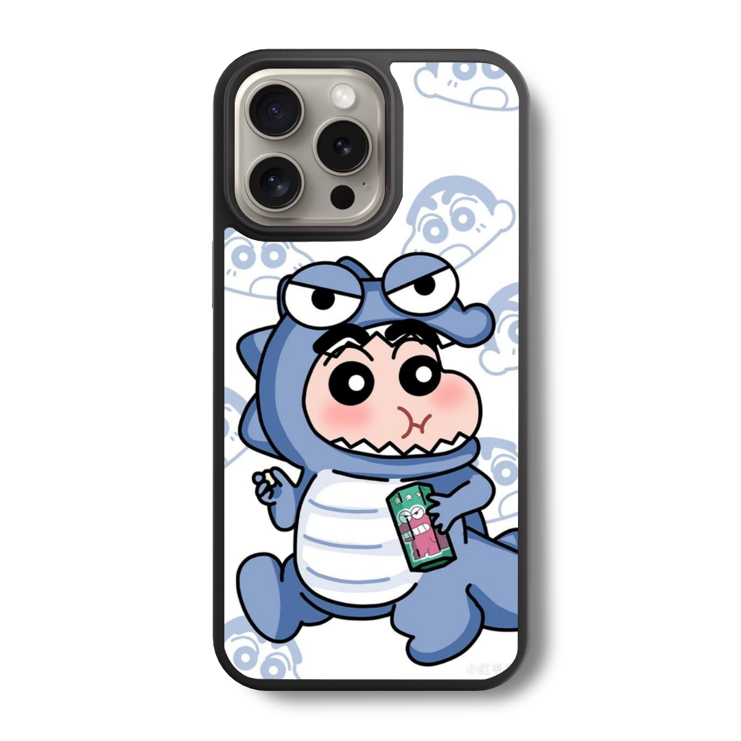 Dino Shin-chan Glass Case