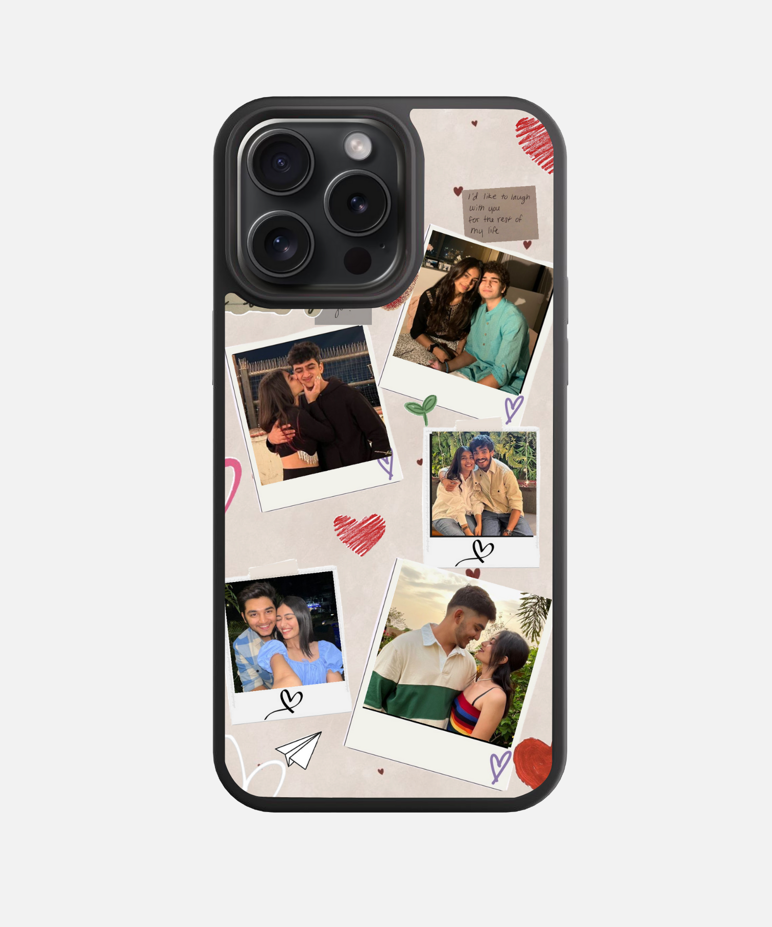Our Love Story Glass Case