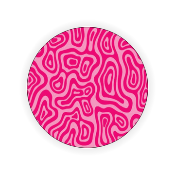 Pink Swirl Holder