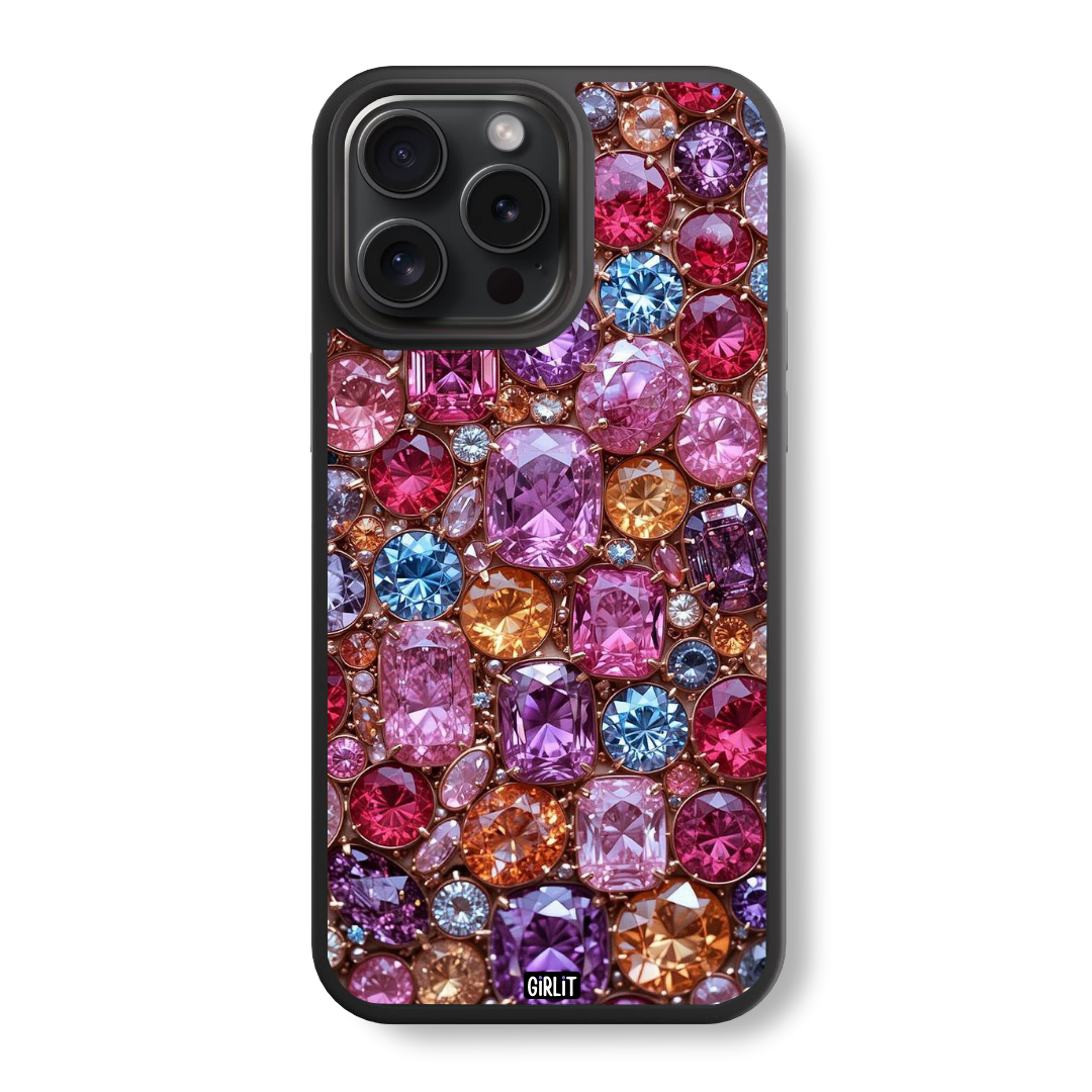 Diamond Dazzle Glass Case