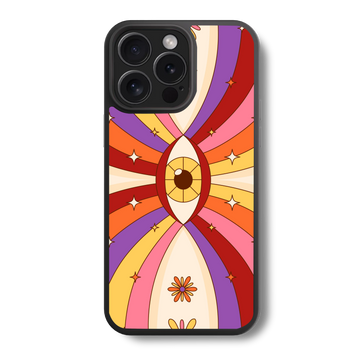 Floral Gaze Hybrid Cases