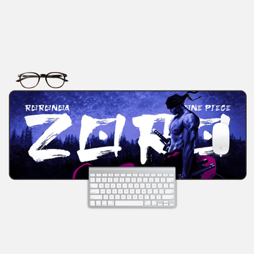 Lo-Fi Lullaby Zoro Desk Mat and Gaming Mouse Pad