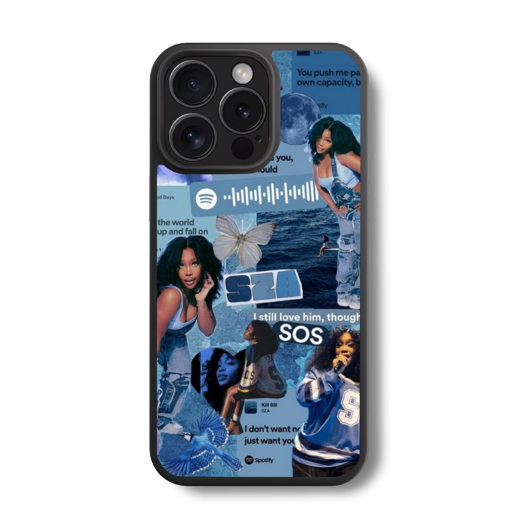 SZA SOS Sounds Glass Case