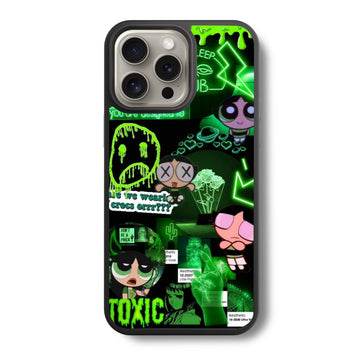 Neon Toxic Glass Case