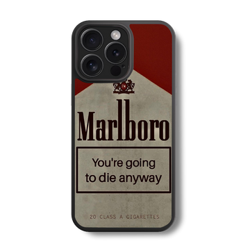 Marlboro Mortality Glass Case
