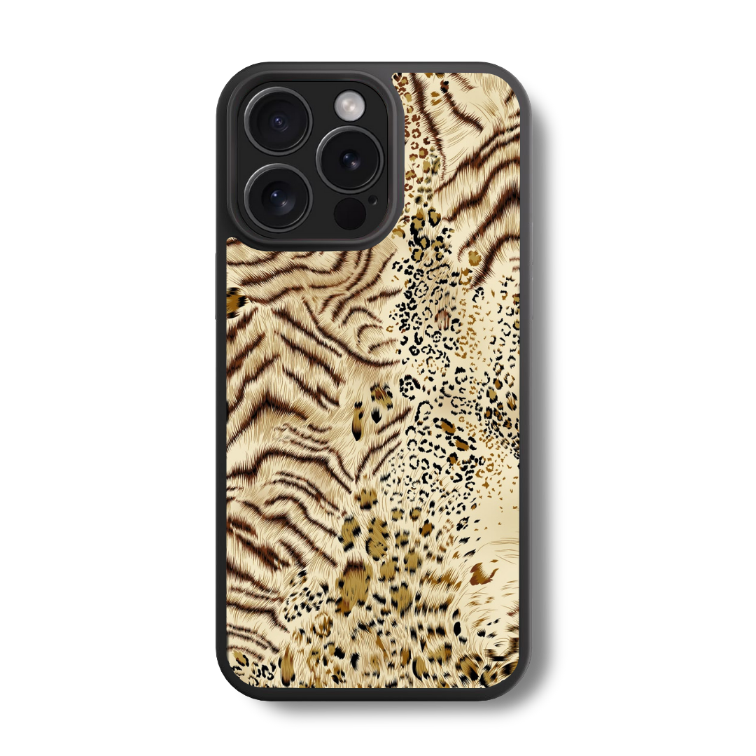 Jungle Cat Armor  Glass Case