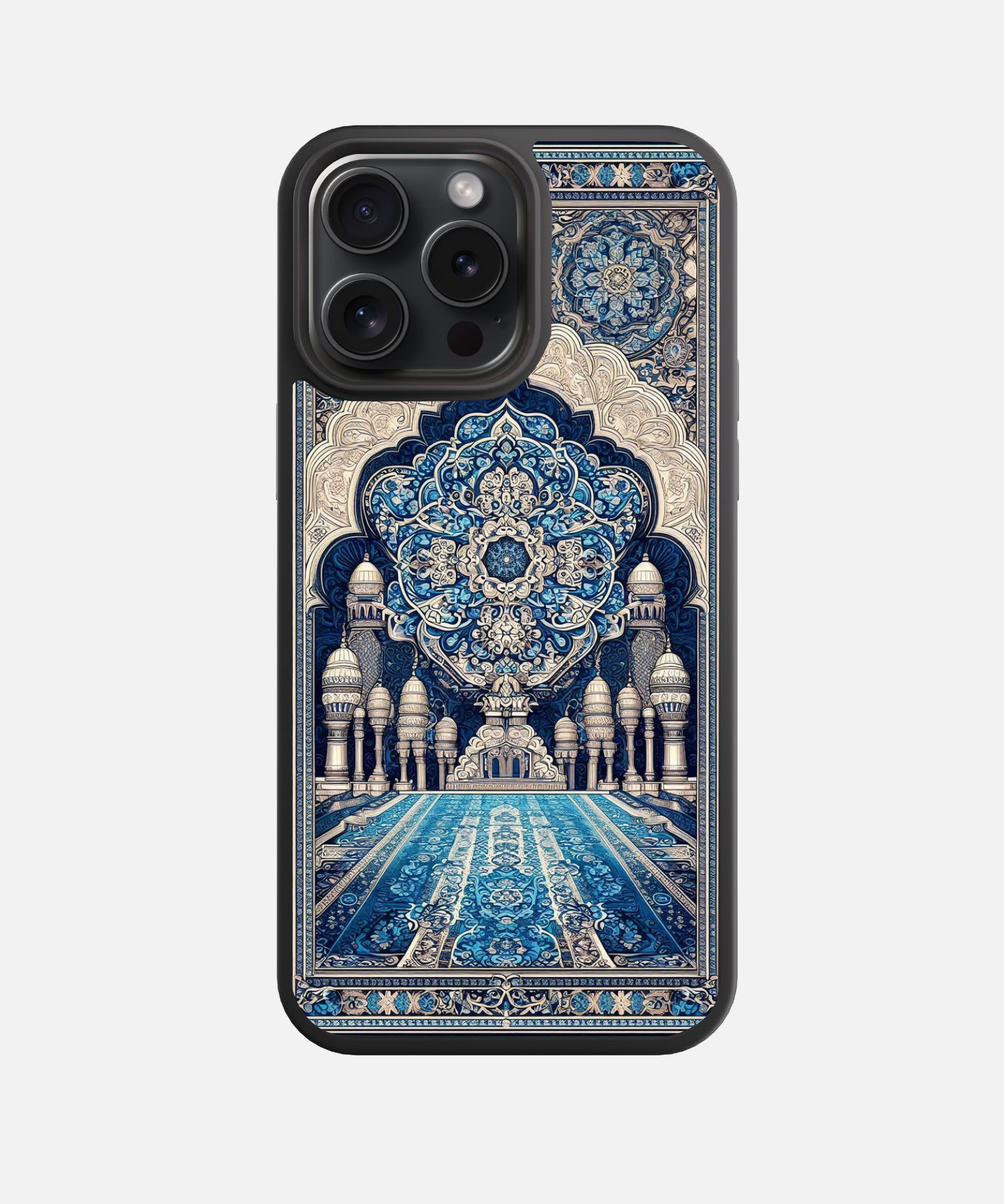 Noor-e-Afshan Sapphire Glass Case