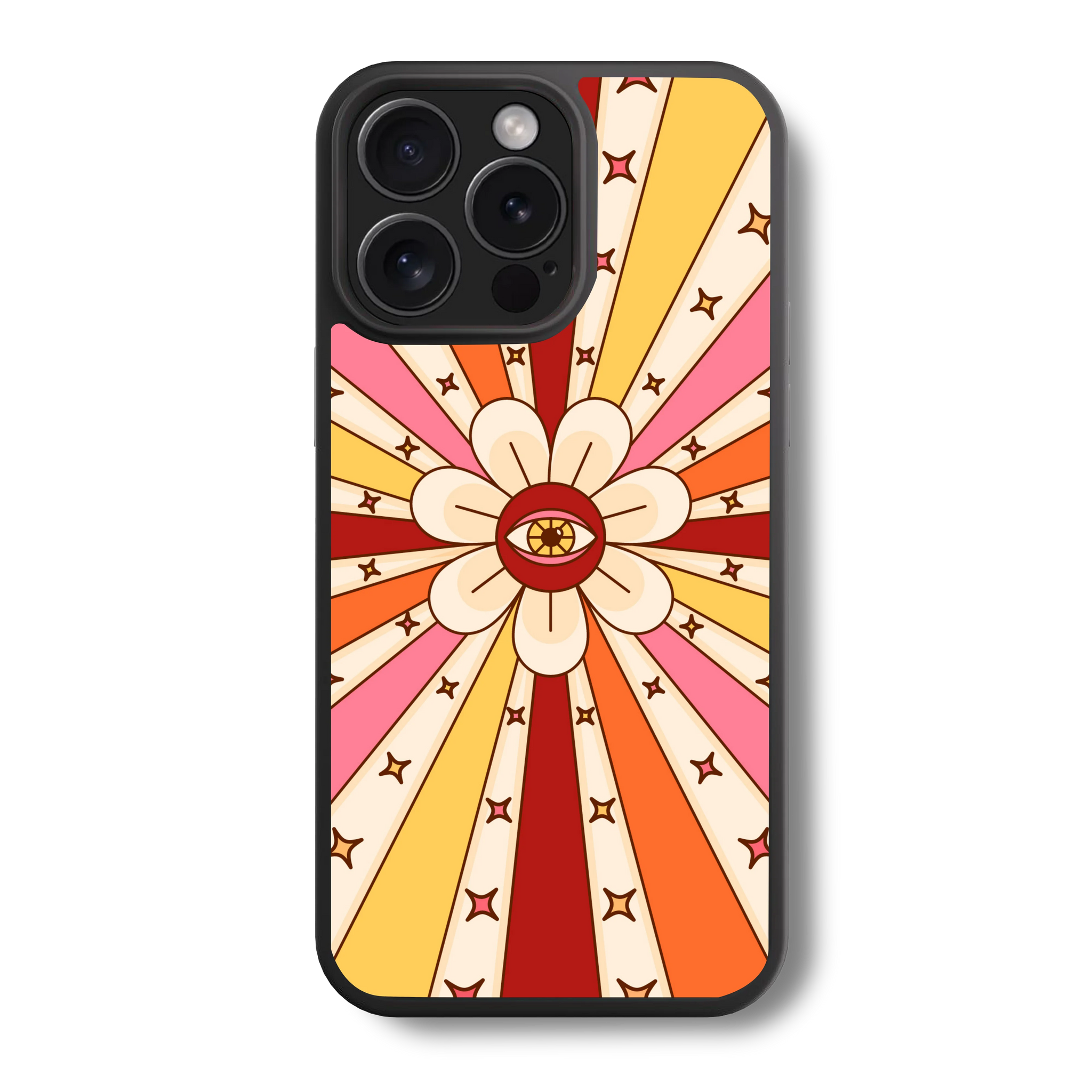 Groovy Flower Power Large Hybrid Cases