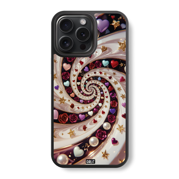 Spiral of Love Glass Case