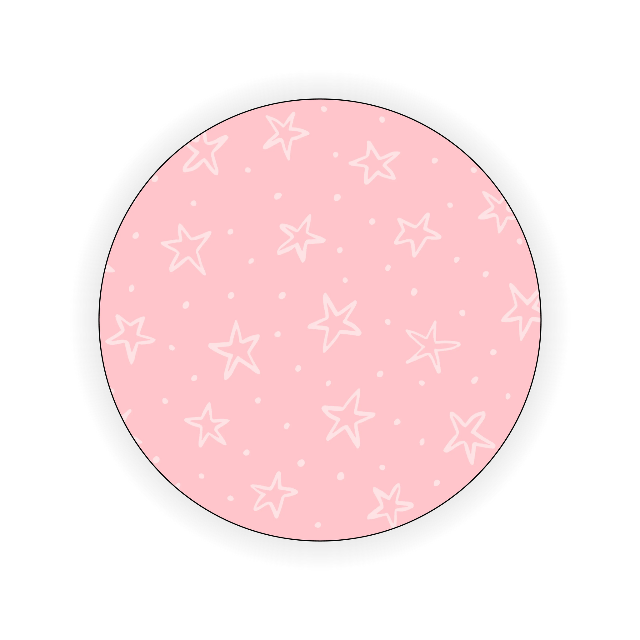 Pink Stars Holder