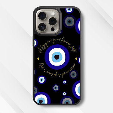 Evil Eye Fated Fortune Glass Case