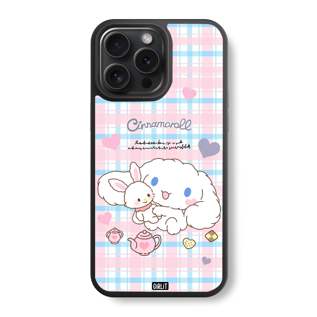 Cloud & Bunny Cafe Glass Case