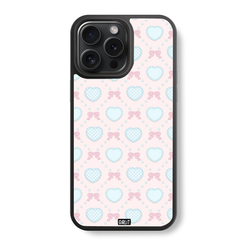 Bow & Heart Melody Glass Case