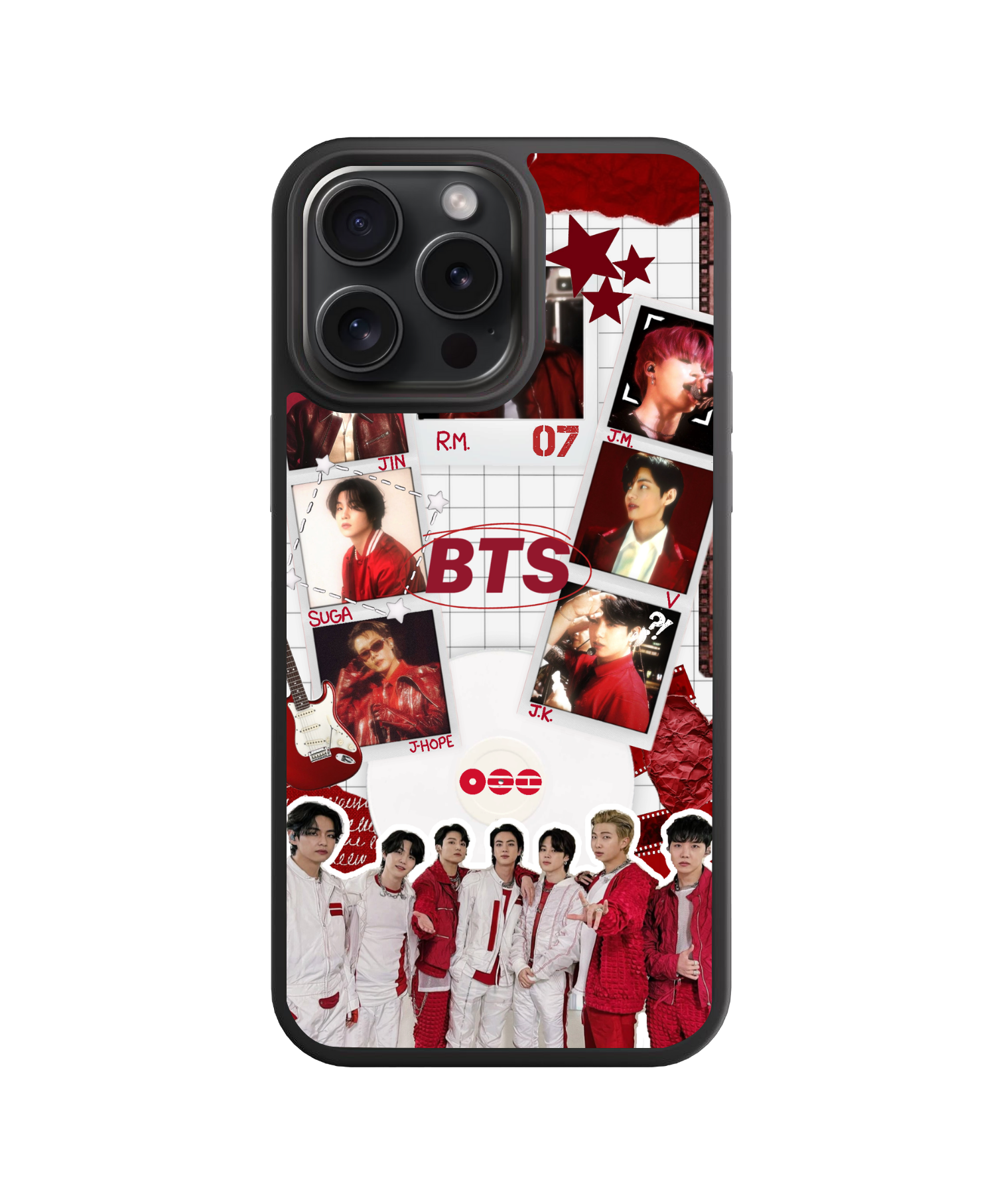 BTS: Red Edition Glass Case