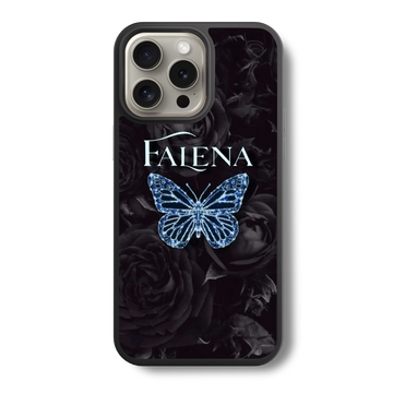 Gothic Butterfly Glass Case