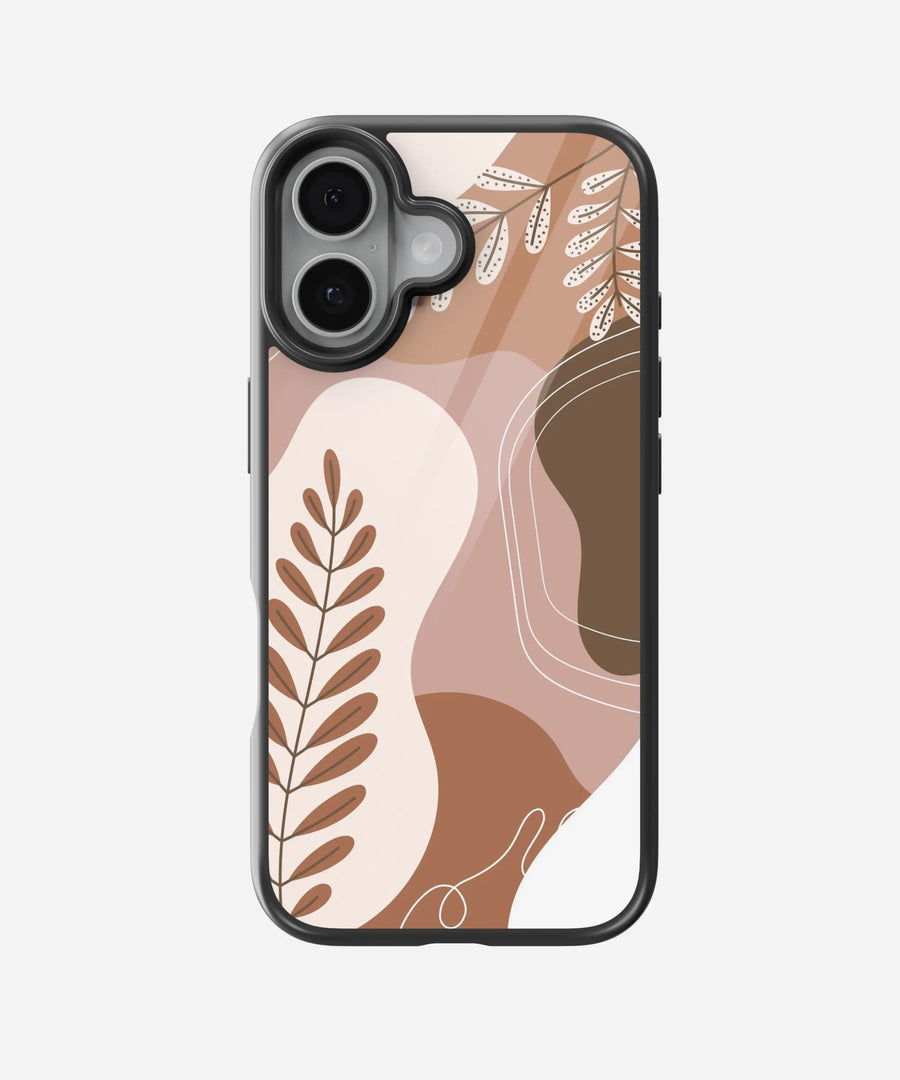 Boho Chic Aesthetic Glass Phone Case