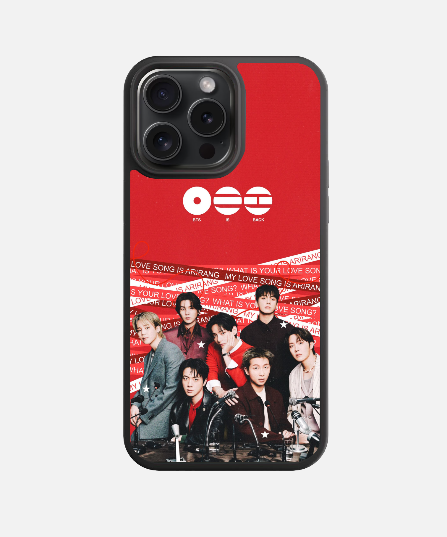 BTS: Uncensored Arirang Glass Case