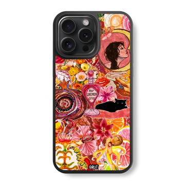 Whimsical Mosaic Glass Case
