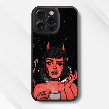 Demon Diva Glass Case