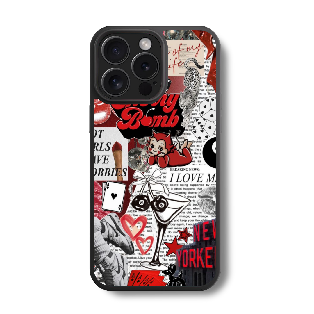 Bad Girl Bombshell Glass Case
