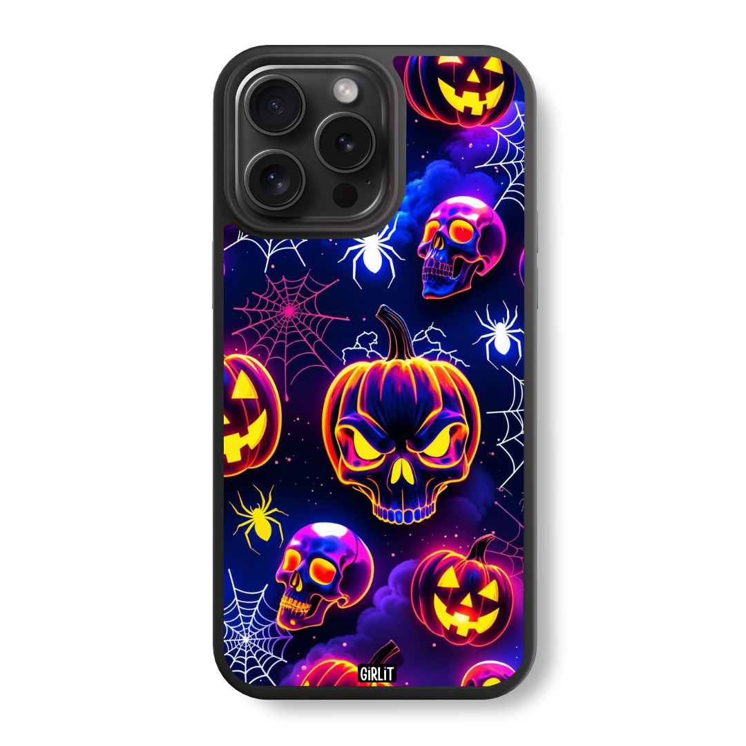 Glow-Skull Ghouls Glass Case