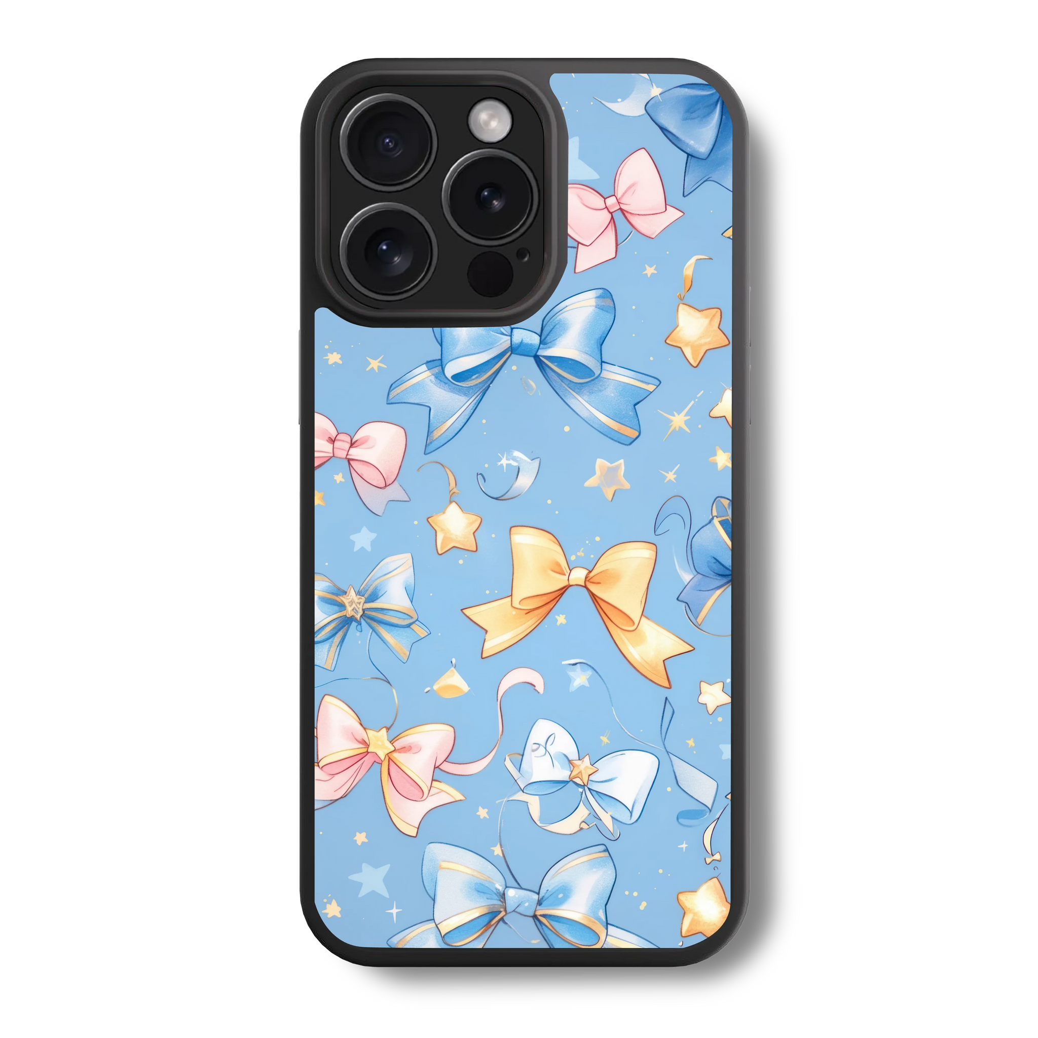 Starry Bow Glass Case