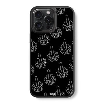 No Fucks Given Glass Case