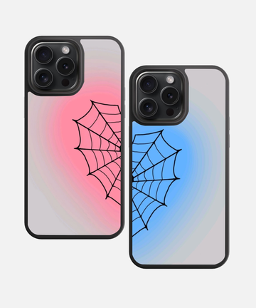 Spider-Soul Duo Couple Glass Case