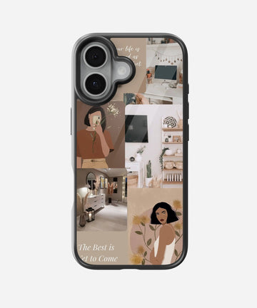 Best Is Yet To Come Aesthetic Glass Phone Case