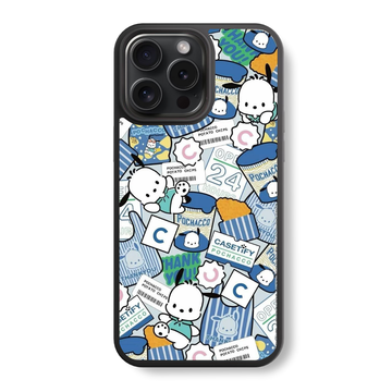 Pochacco Stickerbomb Glass Case