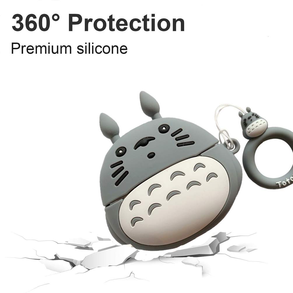CUTE TOTORO SILICONE AIRPODS CASE COVER FOR 1/2, 3 AND AIRPODS PRO