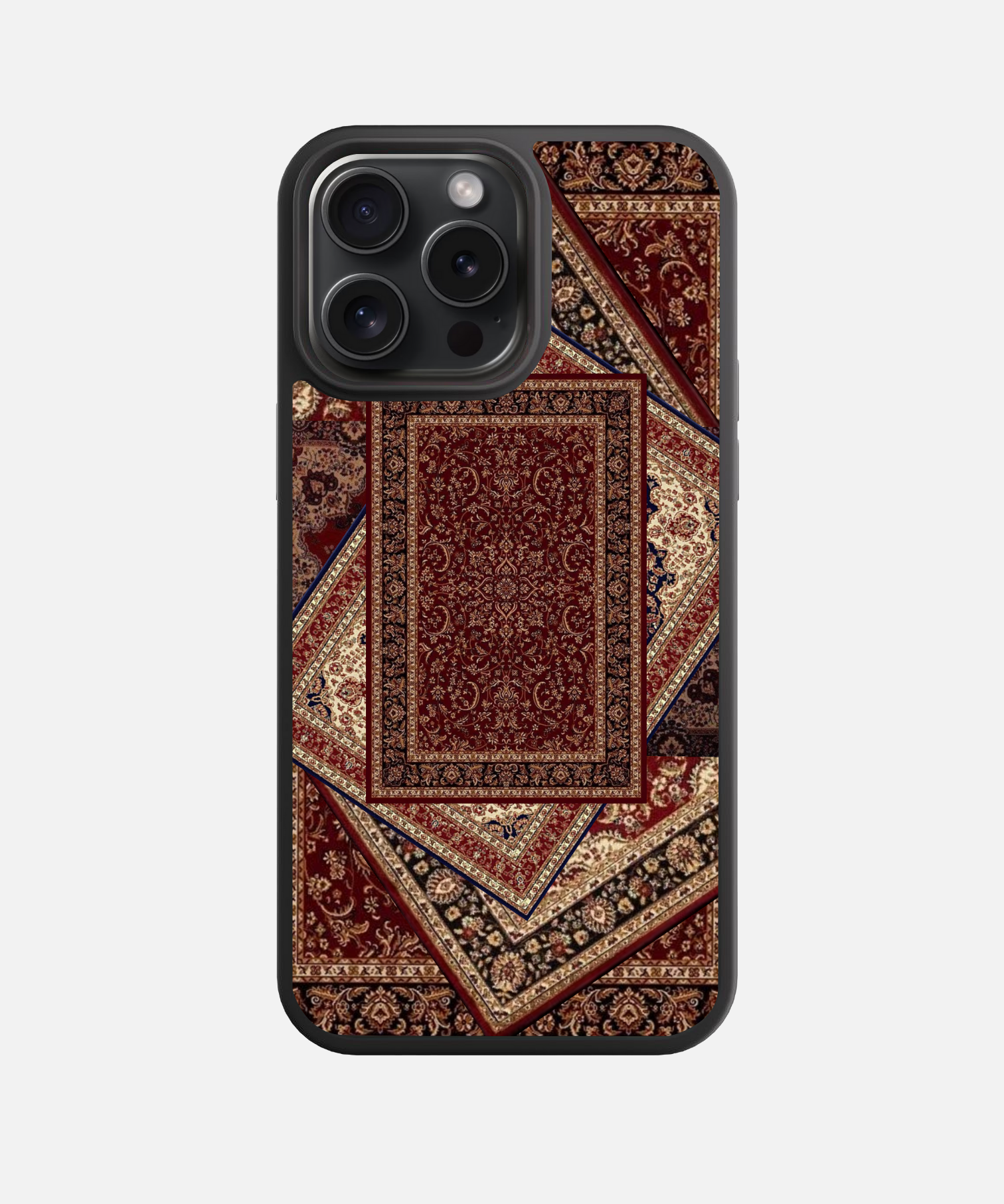 Persian Ember Quilt Glass Case