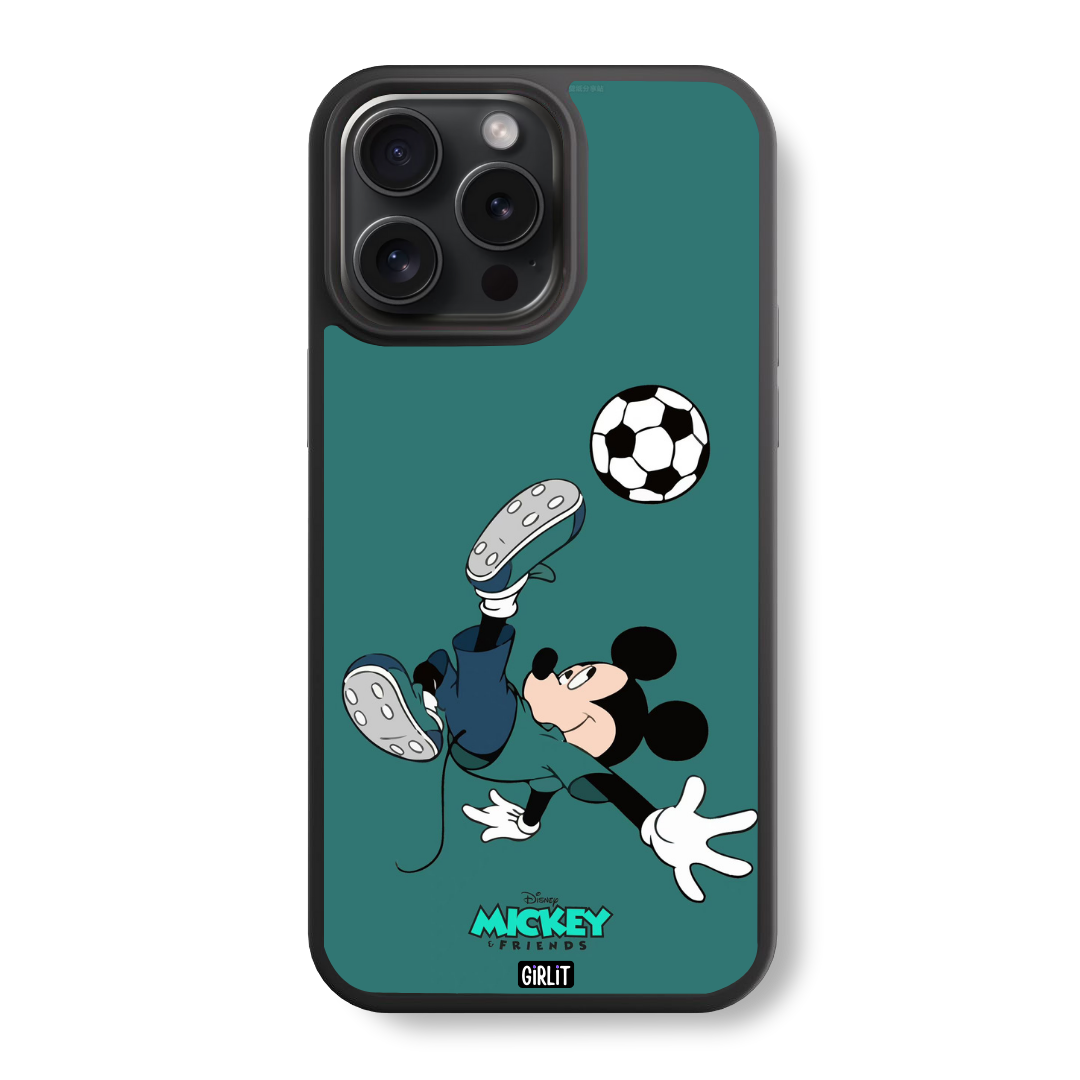 Mickey's Goal Glass Case