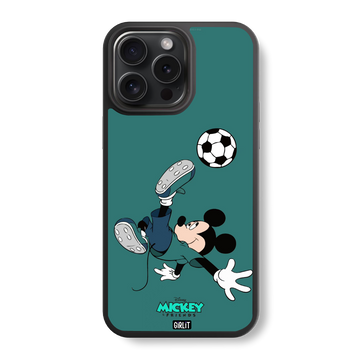 Mickey's Goal Glass Case