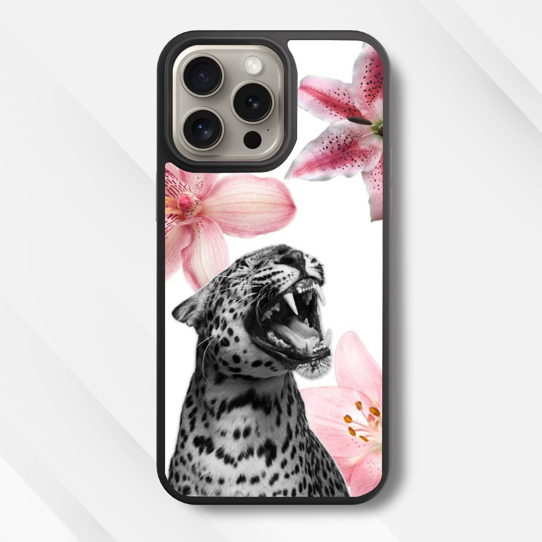 Leopard & Lily Glass Case