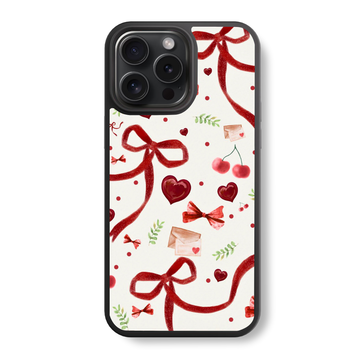 Love Knot Confetti Glass Case