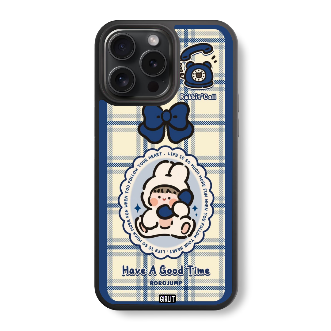 Plaid Pals Glass Case
