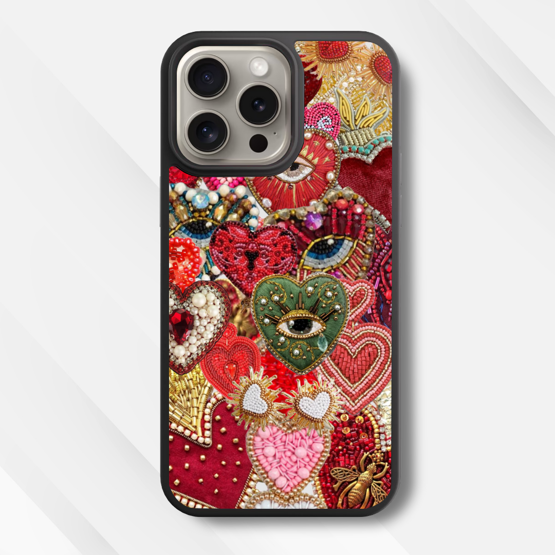 Eye of the Heart Glass Case